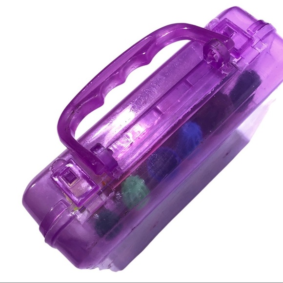 LISA FRANK Vintage Marker Pen Set With Plastic Carrying Case - Picture 8 of 8